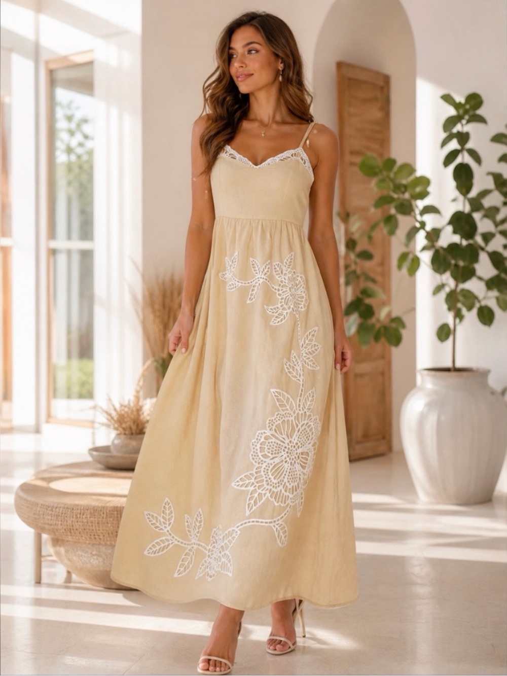 Caroline Constas Linen dress